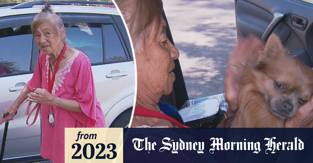 Video: Grandma forced to sleep in car